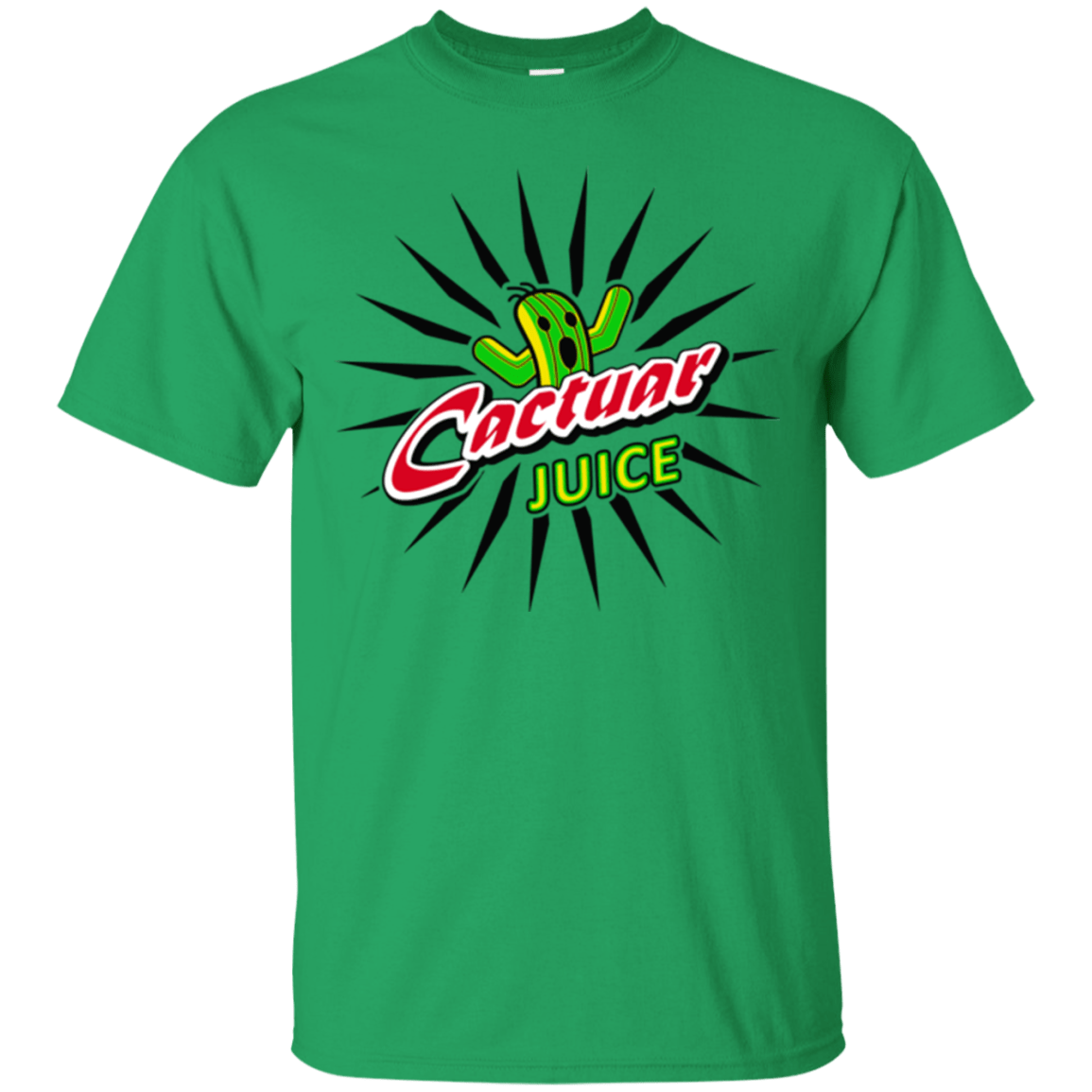 T-Shirts Irish Green / Small Cactuar juice T-Shirt