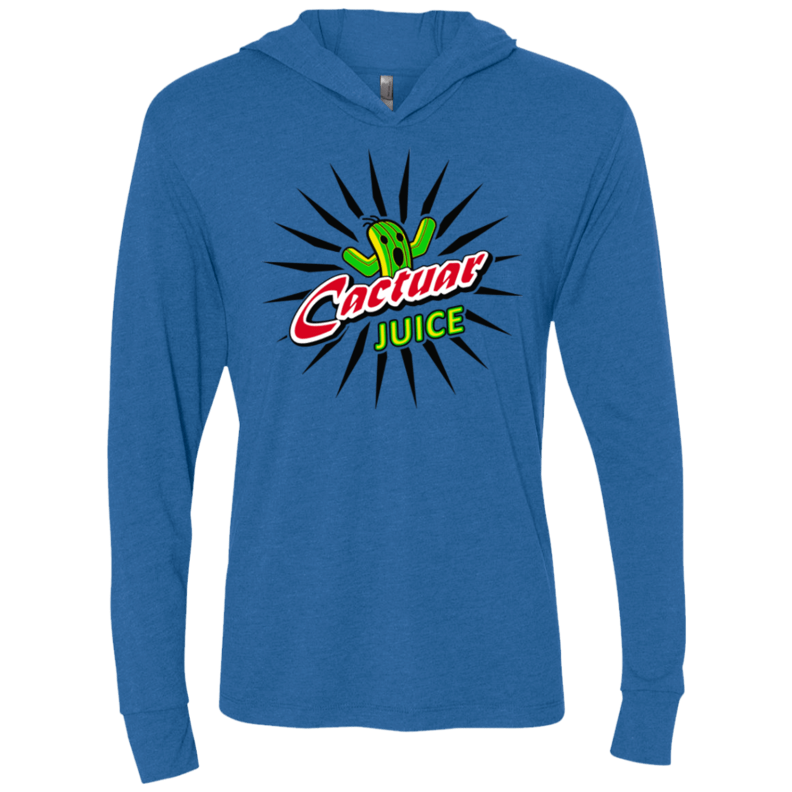 T-Shirts Vintage Royal / X-Small Cactuar juice Triblend Long Sleeve Hoodie Tee