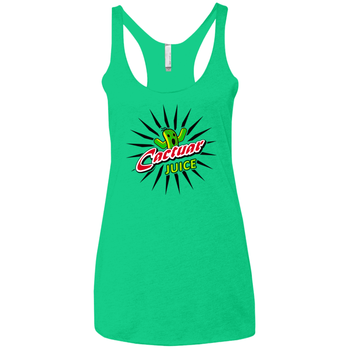 T-Shirts Envy / X-Small Cactuar juice Women's Triblend Racerback Tank
