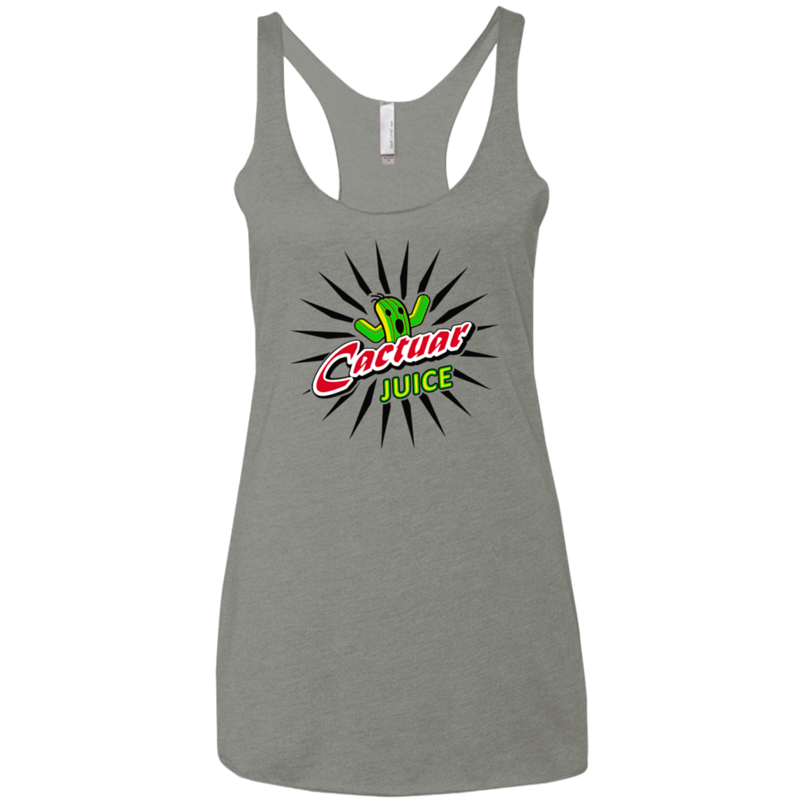 T-Shirts Venetian Grey / X-Small Cactuar juice Women's Triblend Racerback Tank