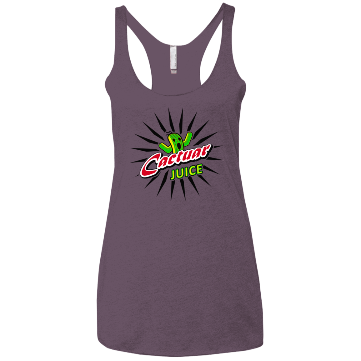 T-Shirts Vintage Purple / X-Small Cactuar juice Women's Triblend Racerback Tank
