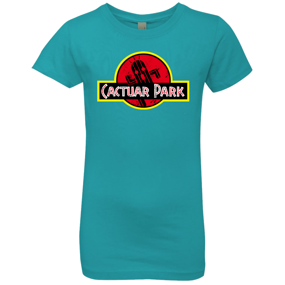 T-Shirts Tahiti Blue / YXS Cactuar Park Girls Premium T-Shirt