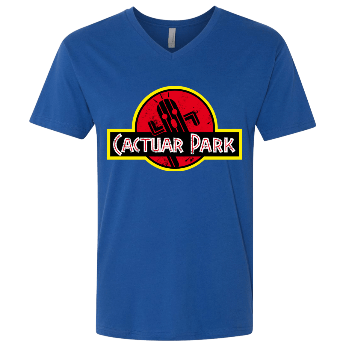 T-Shirts Royal / X-Small Cactuar Park Men's Premium V-Neck