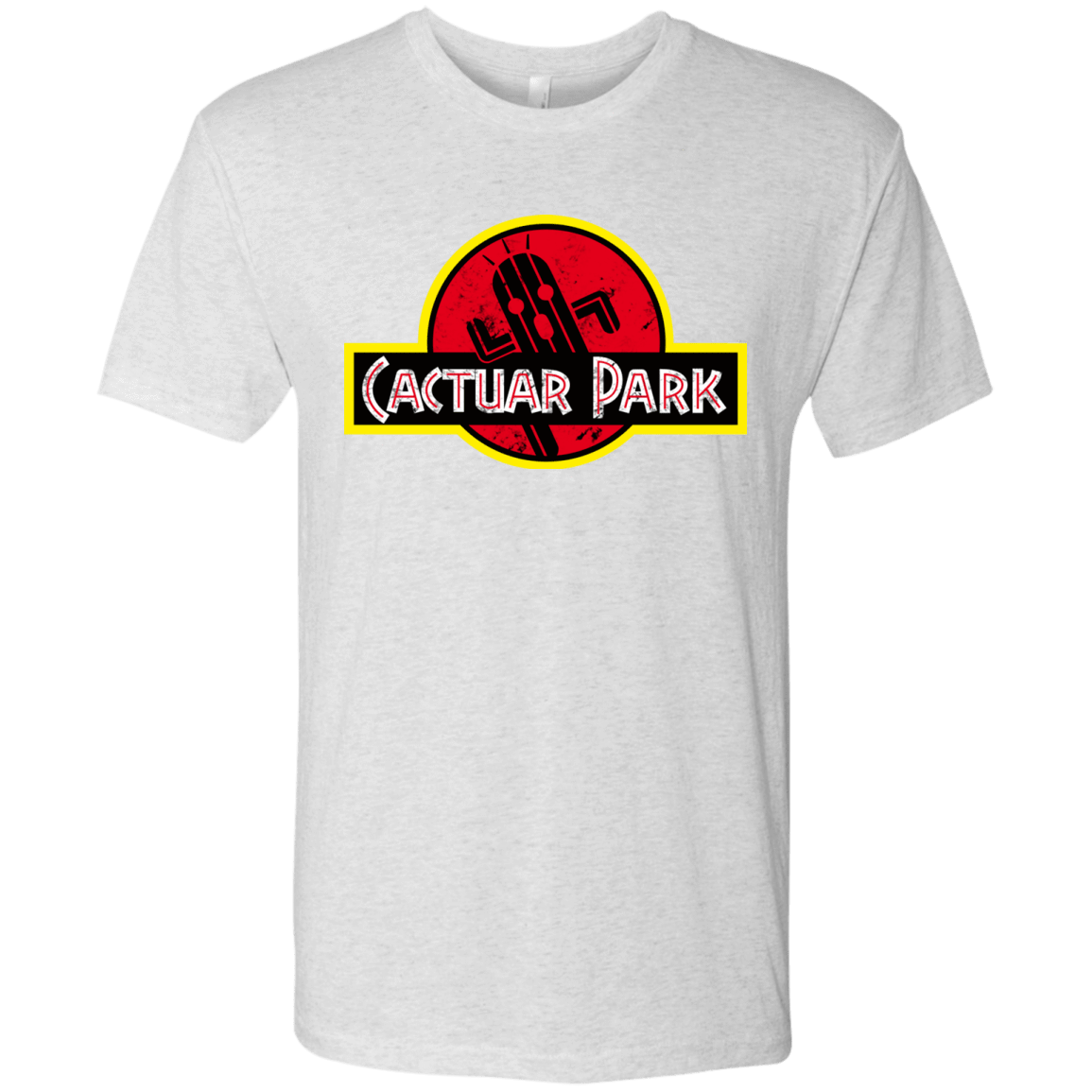 T-Shirts Heather White / Small Cactuar Park Men's Triblend T-Shirt