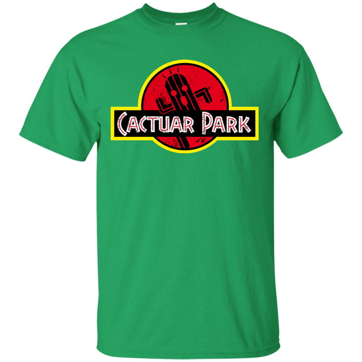 T-Shirts Irish Green / Small Cactuar Park T-Shirt