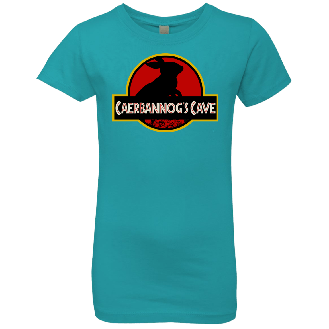 T-Shirts Tahiti Blue / YXS Caerbannog Cave Girls Premium T-Shirt