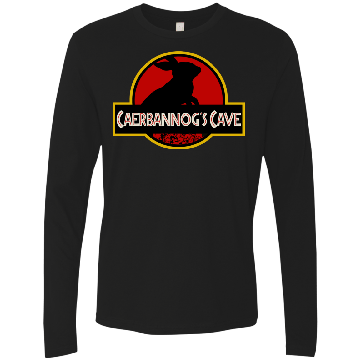 T-Shirts Black / S Caerbannog Cave Men's Premium Long Sleeve