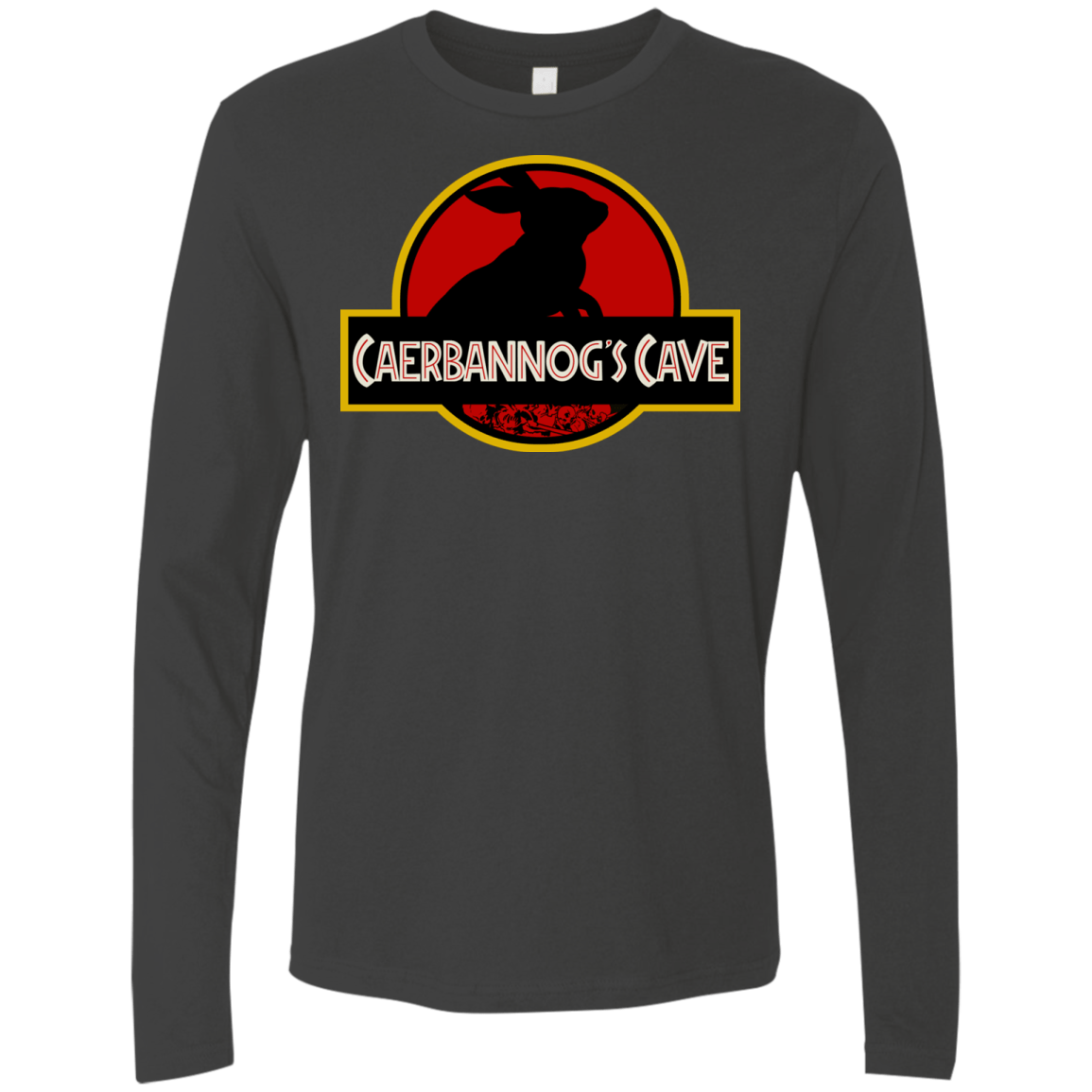 T-Shirts Heavy Metal / S Caerbannog Cave Men's Premium Long Sleeve
