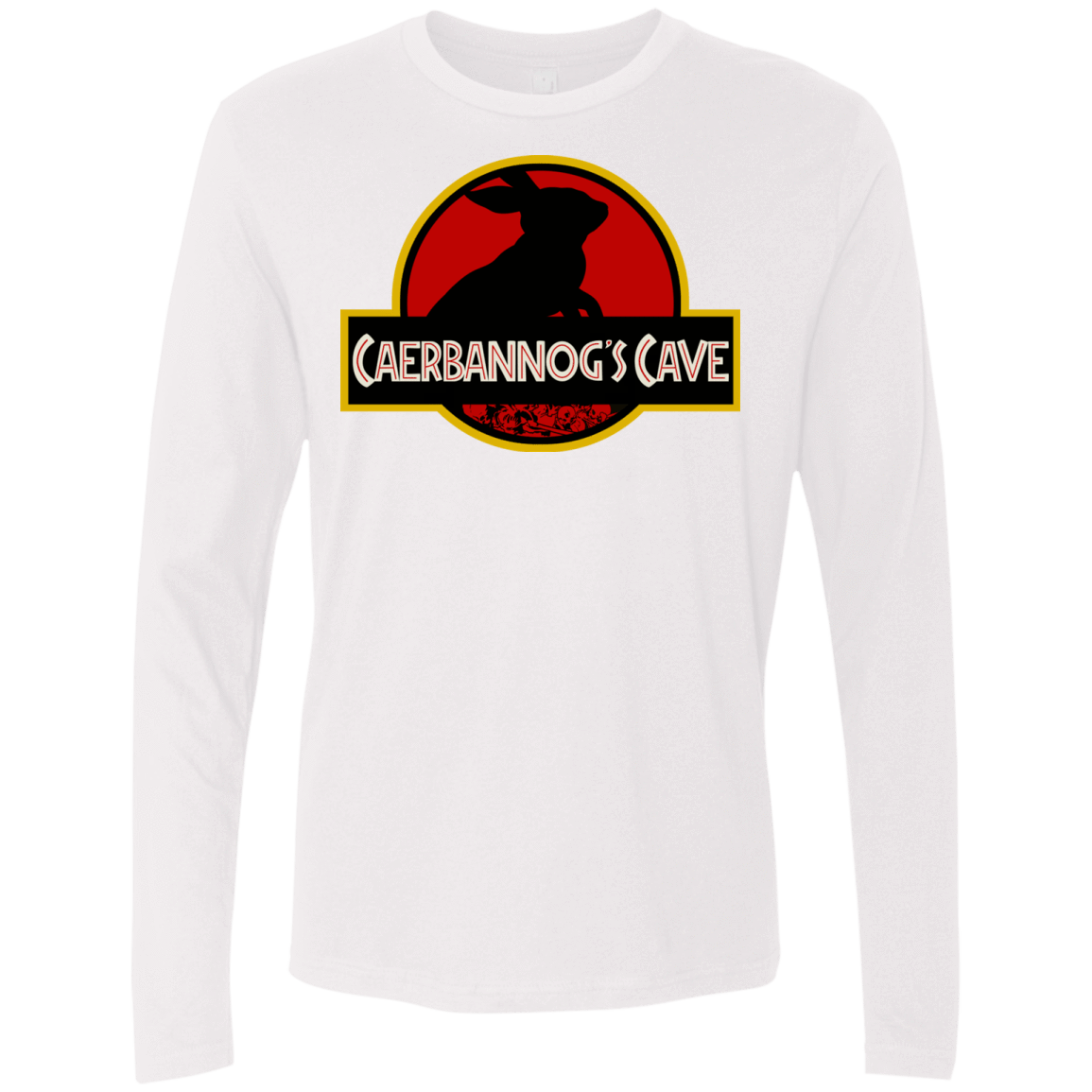 T-Shirts White / S Caerbannog Cave Men's Premium Long Sleeve