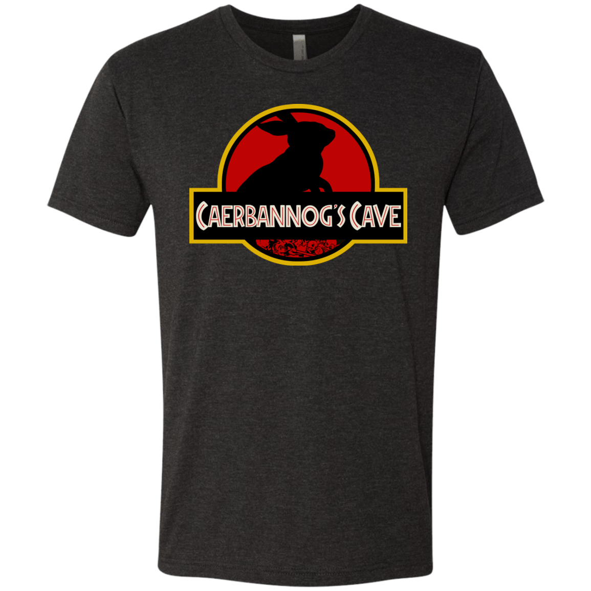 T-Shirts Vintage Black / S Caerbannog Cave Men's Triblend T-Shirt