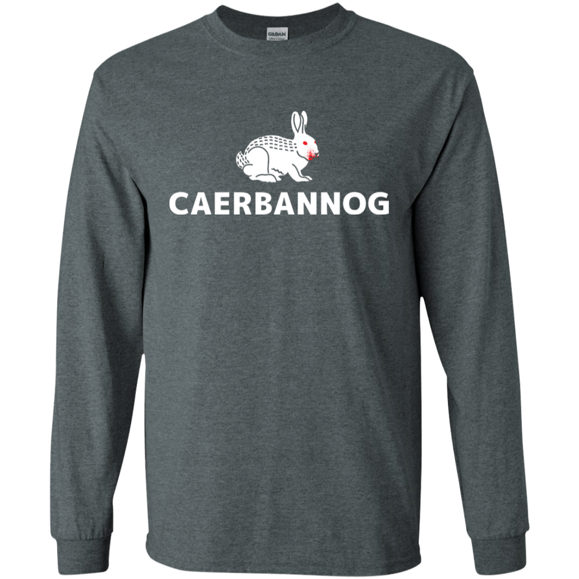 T-Shirts Dark Heather / S Caerbannog Men's Long Sleeve T-Shirt