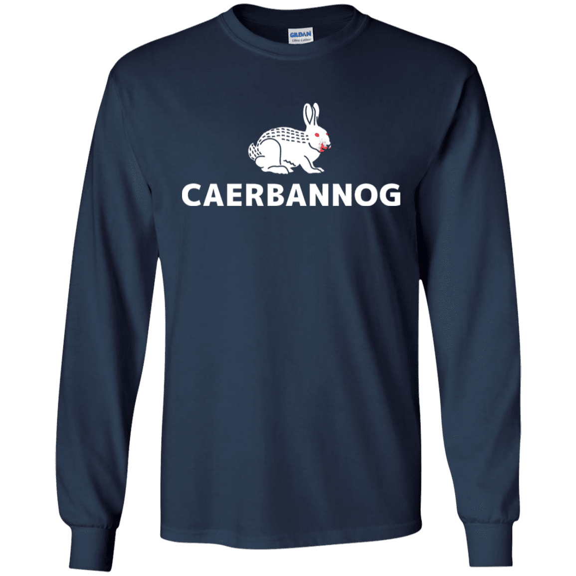 T-Shirts Navy / S Caerbannog Men's Long Sleeve T-Shirt