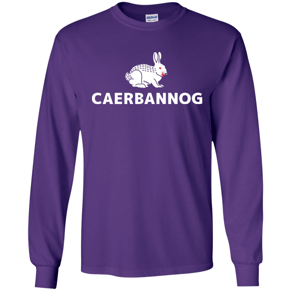 T-Shirts Purple / S Caerbannog Men's Long Sleeve T-Shirt