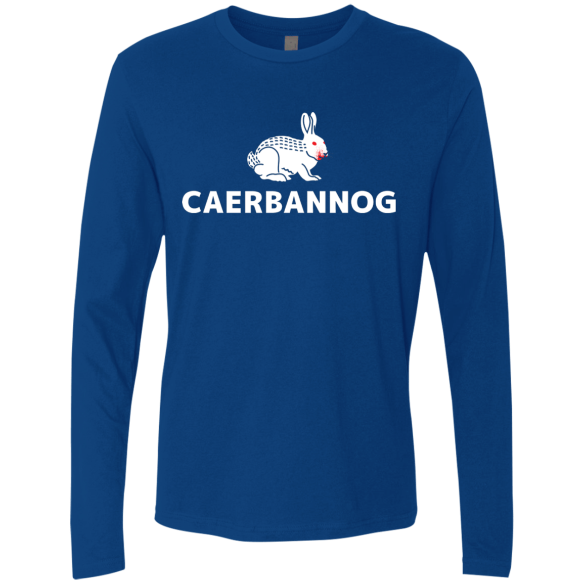 T-Shirts Royal / S Caerbannog Men's Premium Long Sleeve