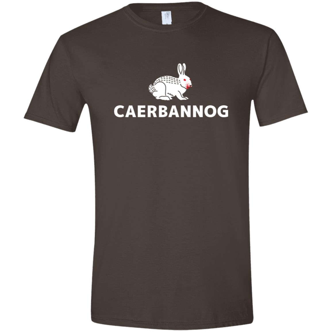 T-Shirts Dark Chocolate / S Caerbannog Men's Semi-Fitted Softstyle