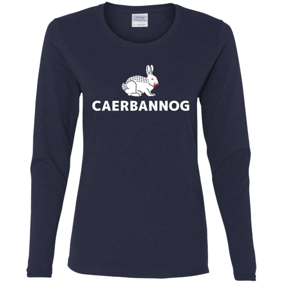 T-Shirts Navy / S Caerbannog Women's Long Sleeve T-Shirt
