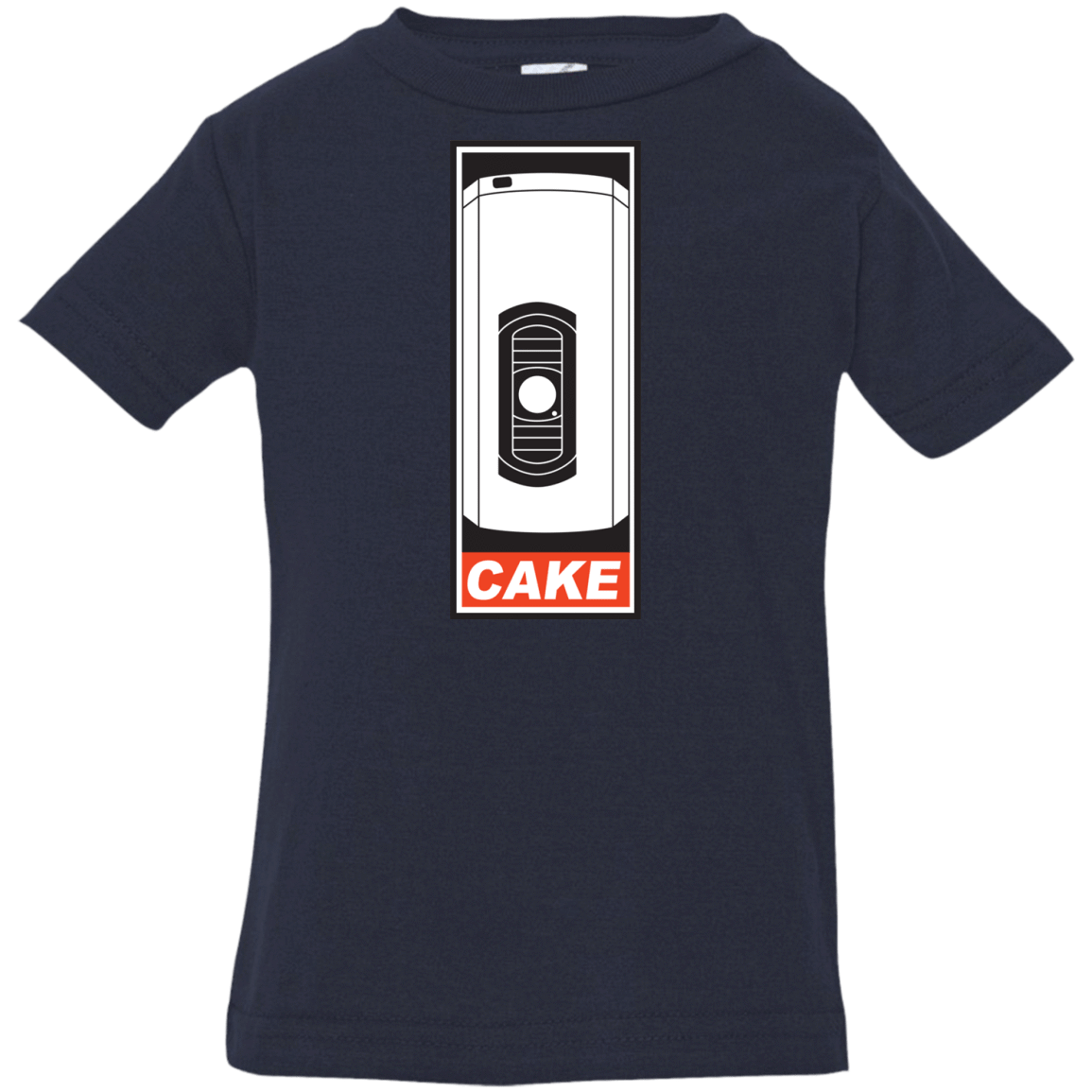 T-Shirts Navy / 6 Months Cake is a Lie Infant PremiumT-Shirt