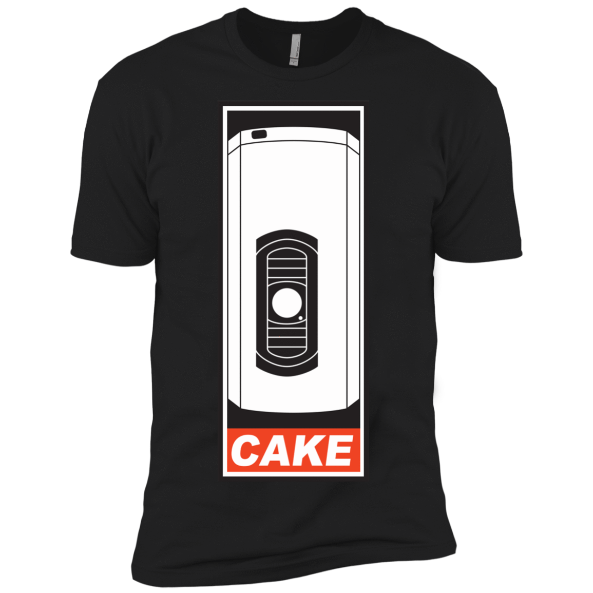 T-Shirts Black / X-Small Cake is a Lie Men's Premium T-Shirt