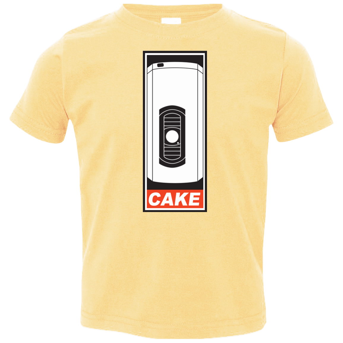 T-Shirts Butter / 2T Cake is a Lie Toddler Premium T-Shirt