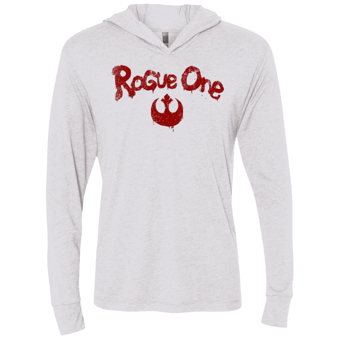 T-Shirts Heather White / X-Small Callsign Triblend Long Sleeve Hoodie Tee