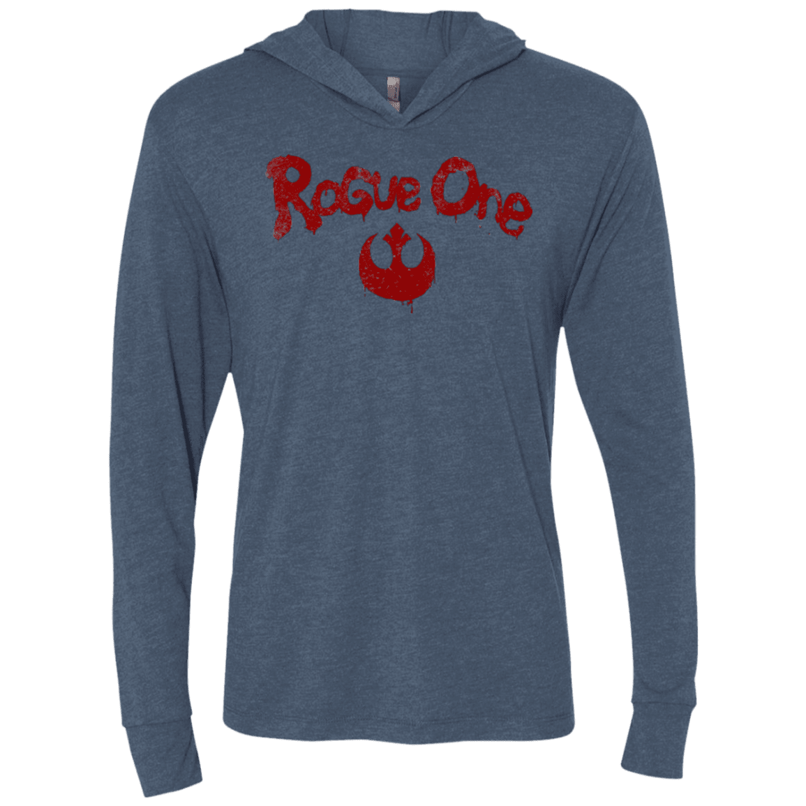 T-Shirts Indigo / X-Small Callsign Triblend Long Sleeve Hoodie Tee