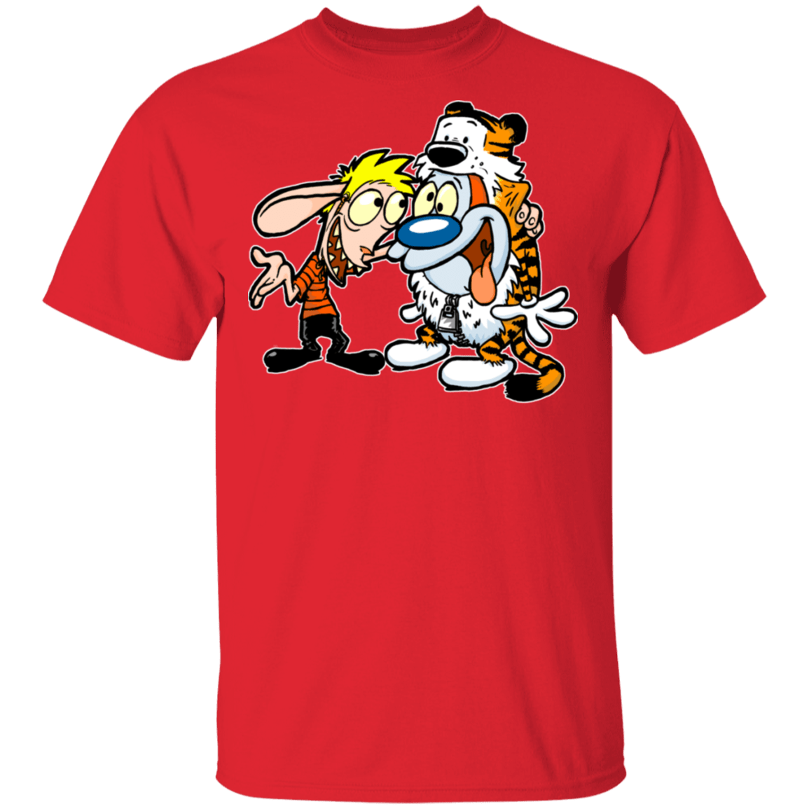 T-Shirts Red / S Calren n Stimps T-Shirt