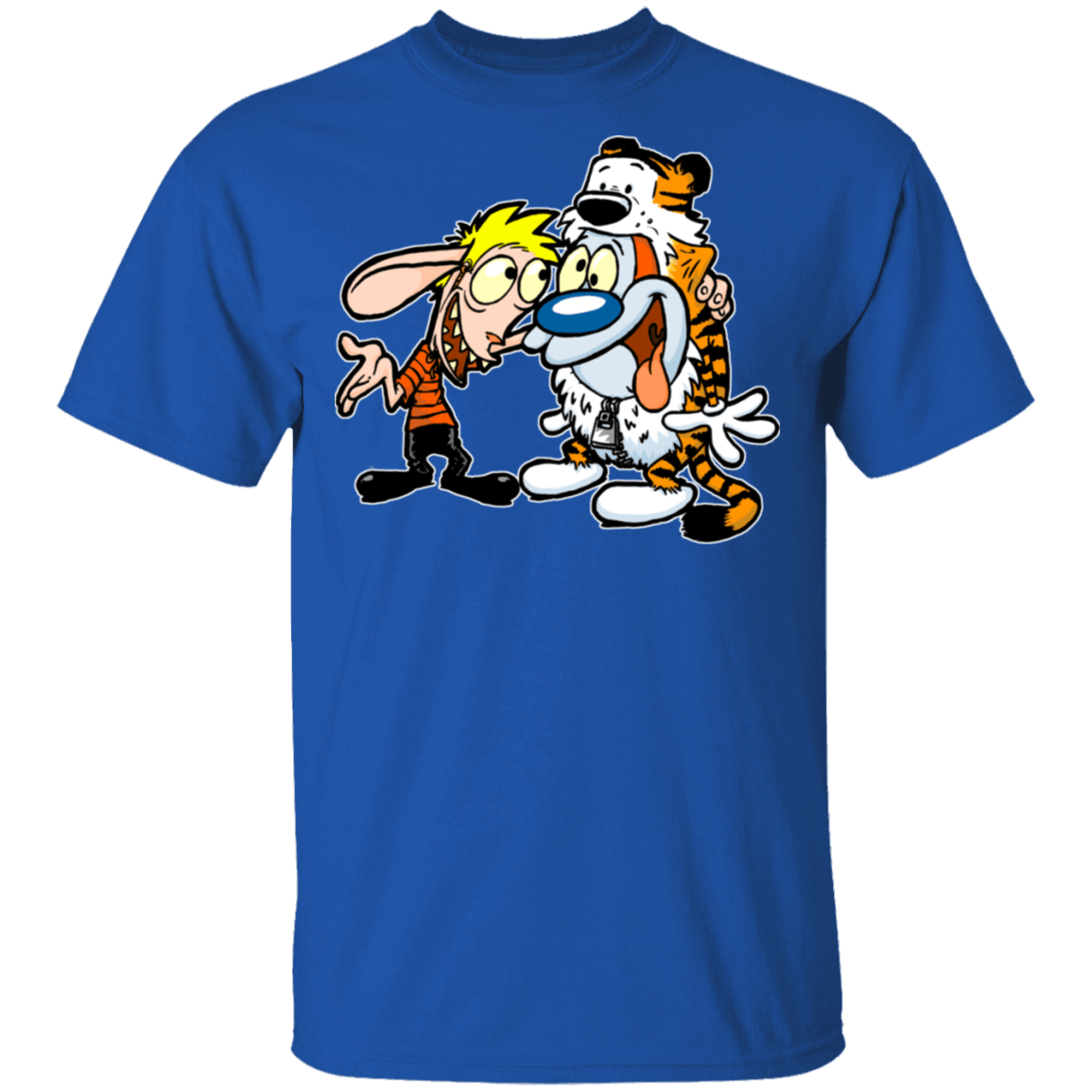 T-Shirts Royal / S Calren n Stimps T-Shirt