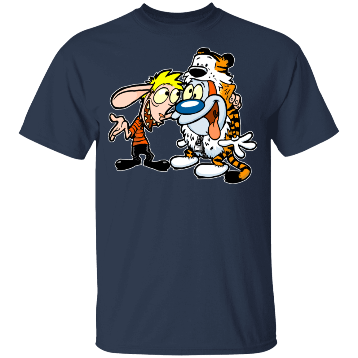 T-Shirts Navy / YXS Calren n Stimps Youth T-Shirt