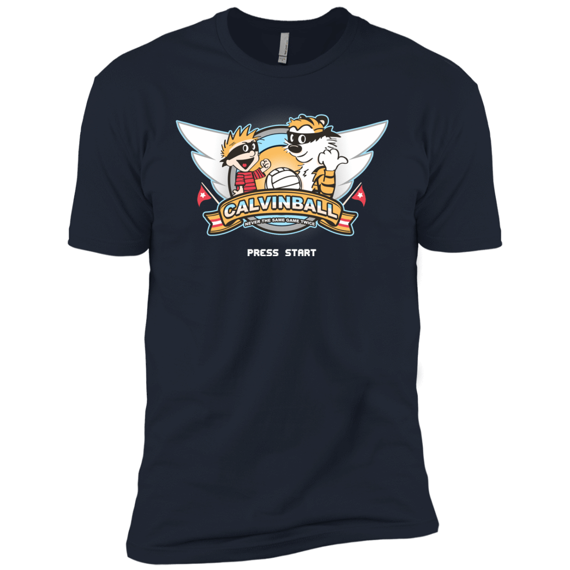 T-Shirts Midnight Navy / YXS Calvinball Video Game Boys Premium T-Shirt