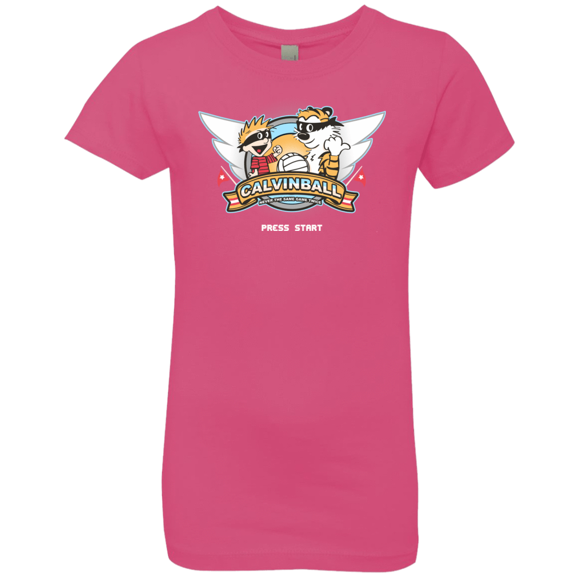T-Shirts Hot Pink / YXS Calvinball Video Game Girls Premium T-Shirt