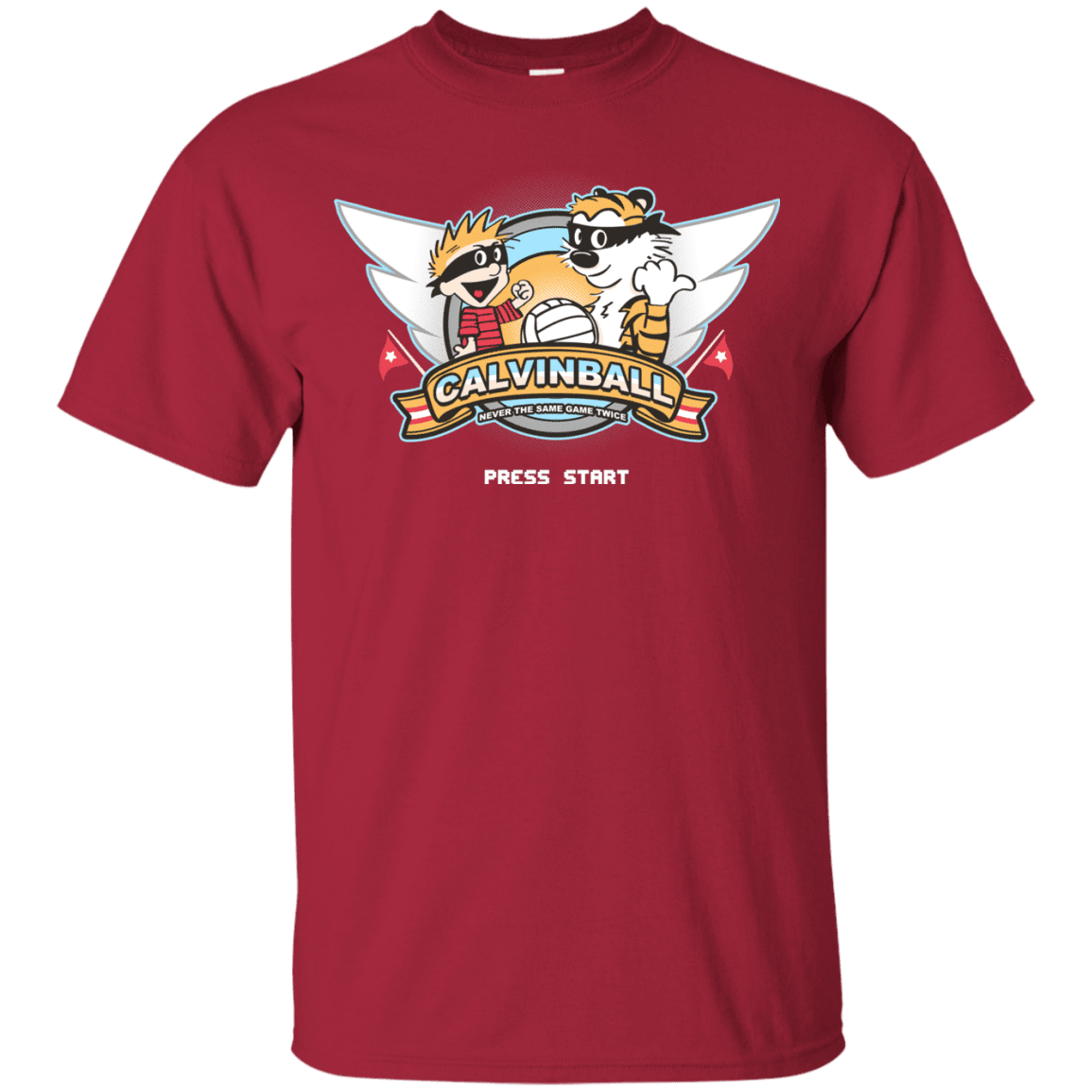 T-Shirts Cardinal / Small Calvinball Video Game T-Shirt
