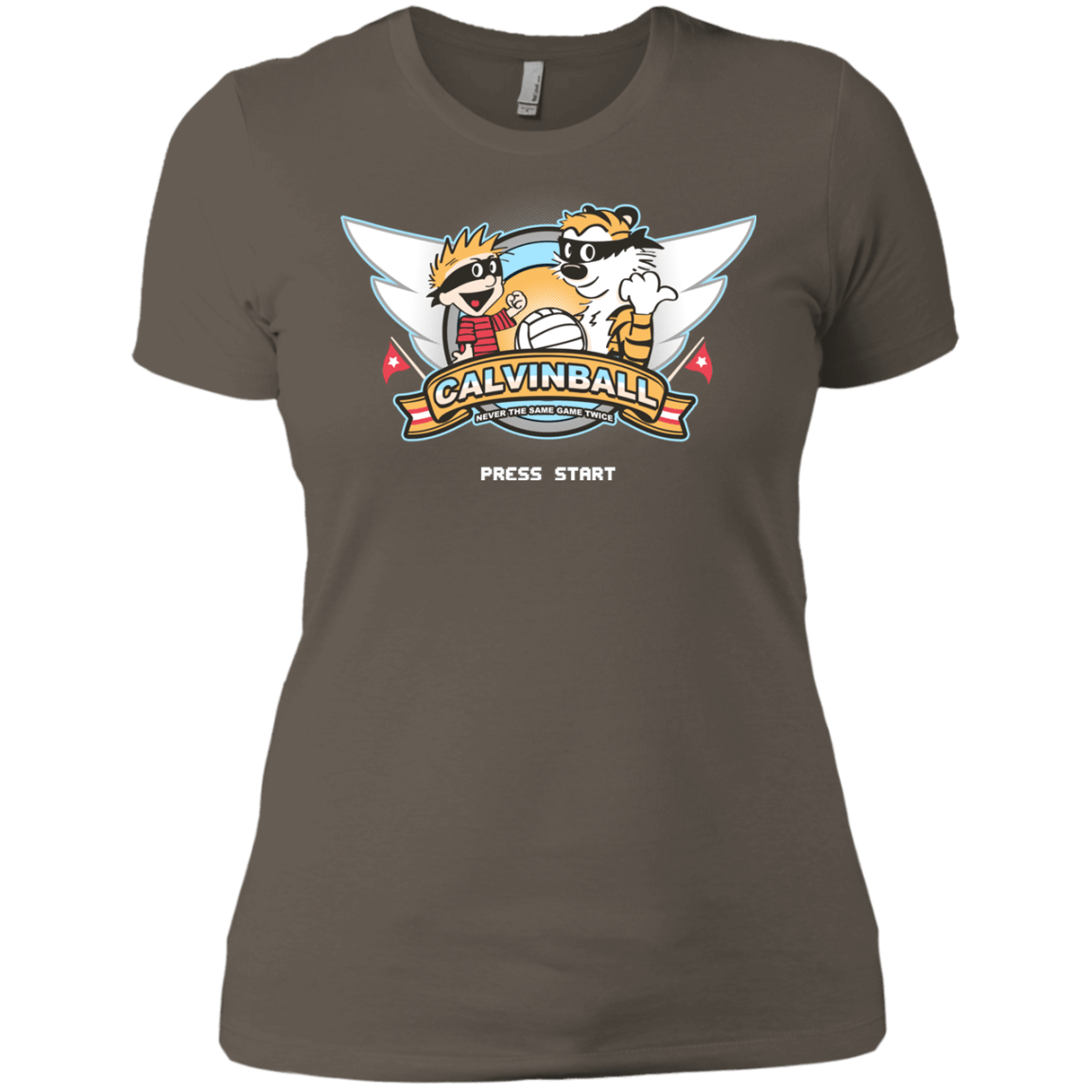 T-Shirts Warm Grey / X-Small Calvinball Video Game Women's Premium T-Shirt