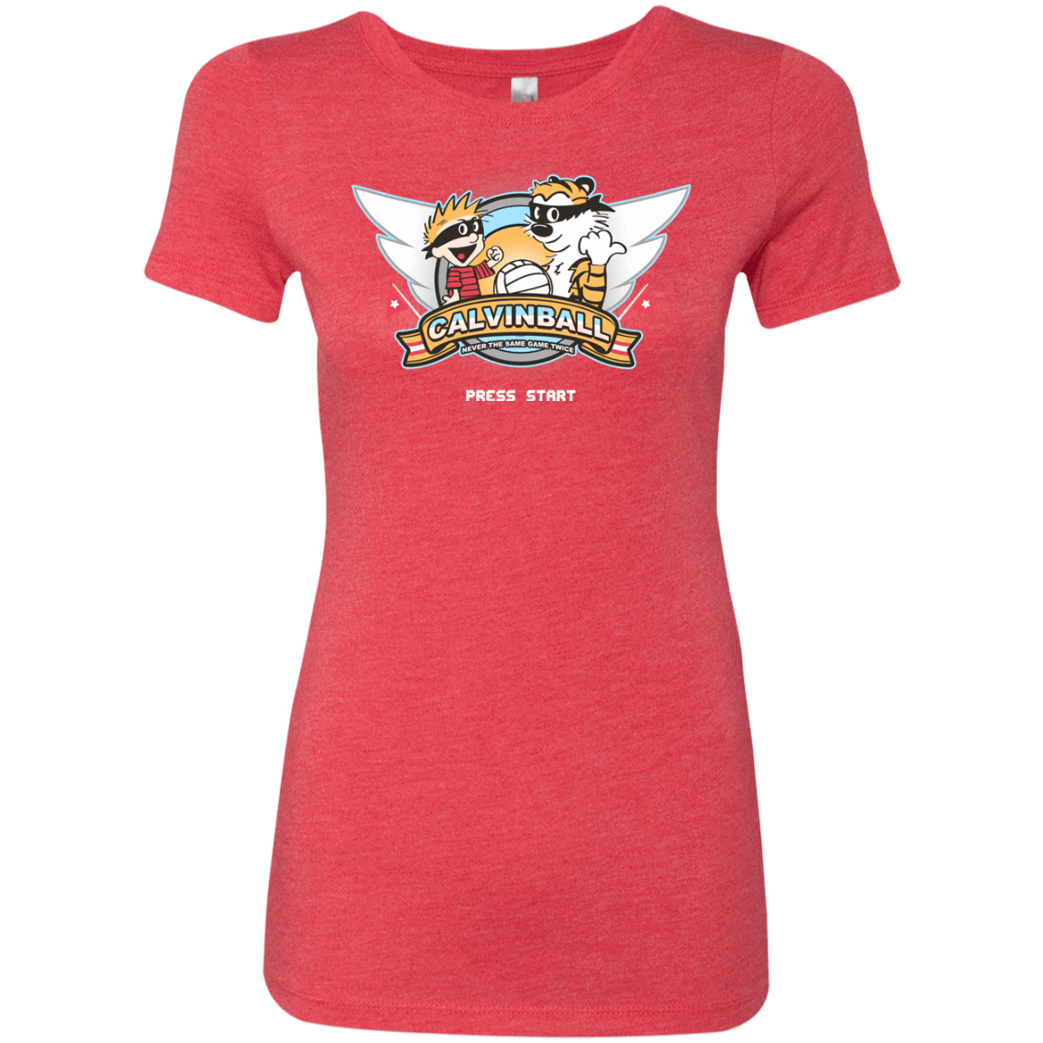T-Shirts Vintage Red / Small Calvinball Video Game Women's Triblend T-Shirt