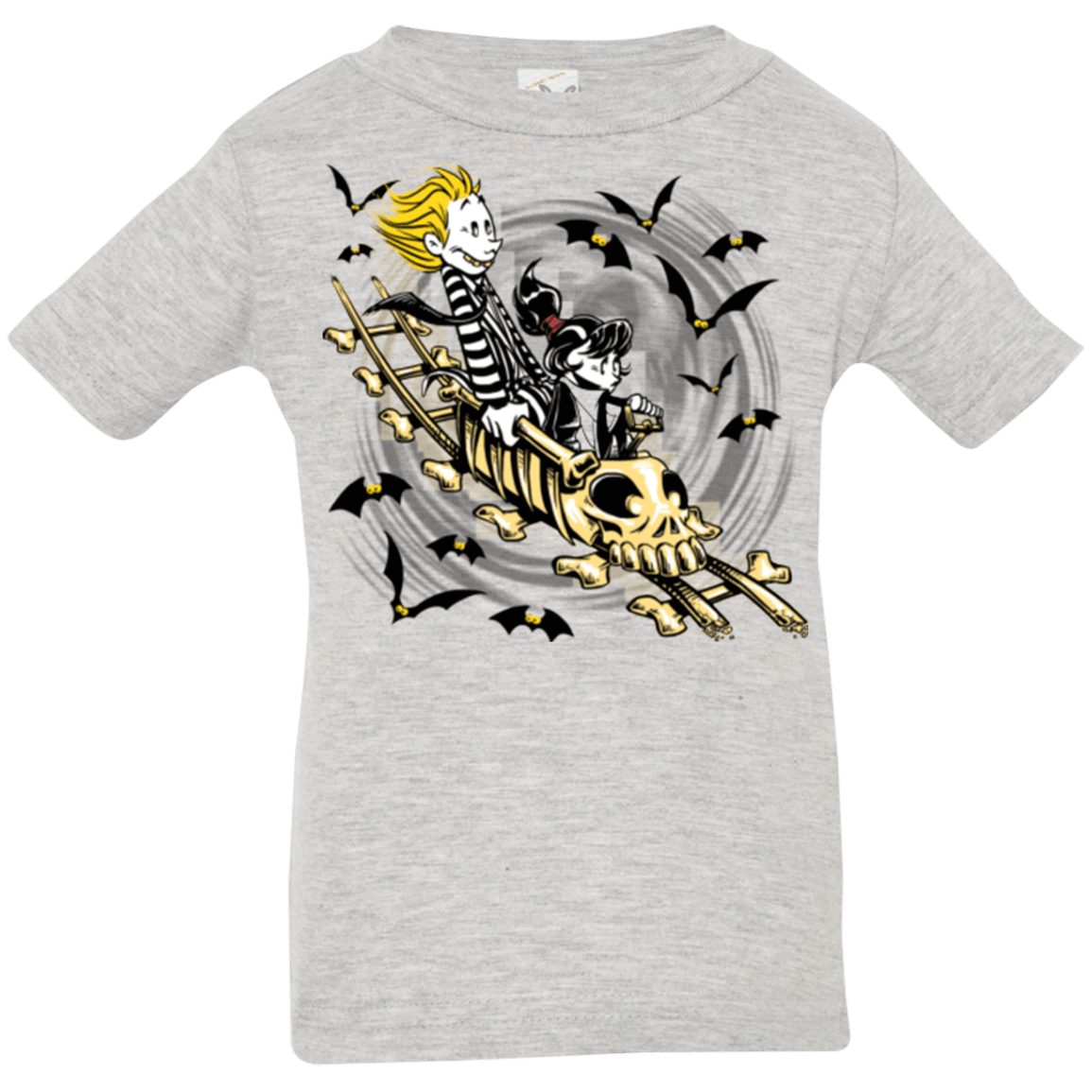 T-Shirts Heather Grey / 6 Months Calvydia and Beetle Hobbes Infant Premium T-Shirt