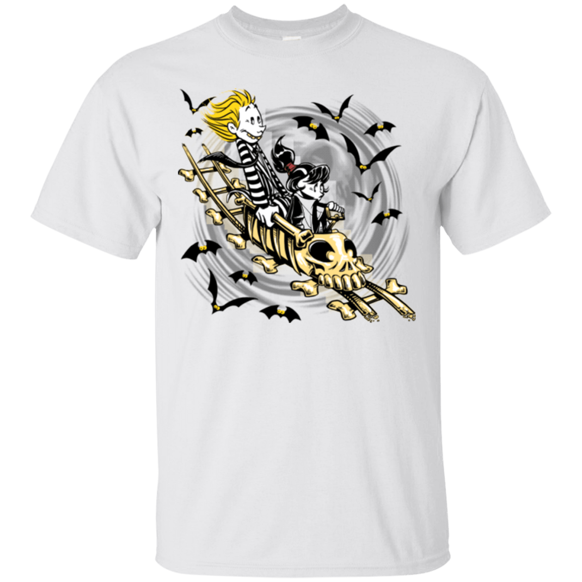 T-Shirts White / Small Calvydia and Beetle Hobbes T-Shirt