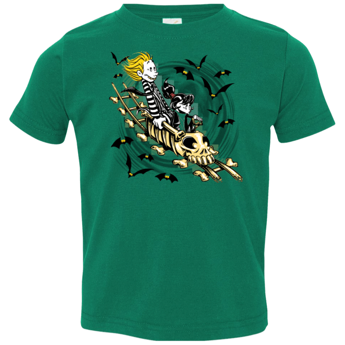 T-Shirts Kelly / 2T Calvydia and Beetle Hobbes Toddler Premium T-Shirt