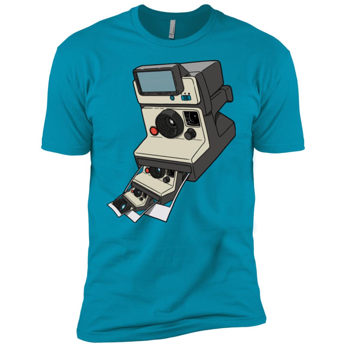 T-Shirts Turquoise / YXS Cam Ception Boys Premium T-Shirt