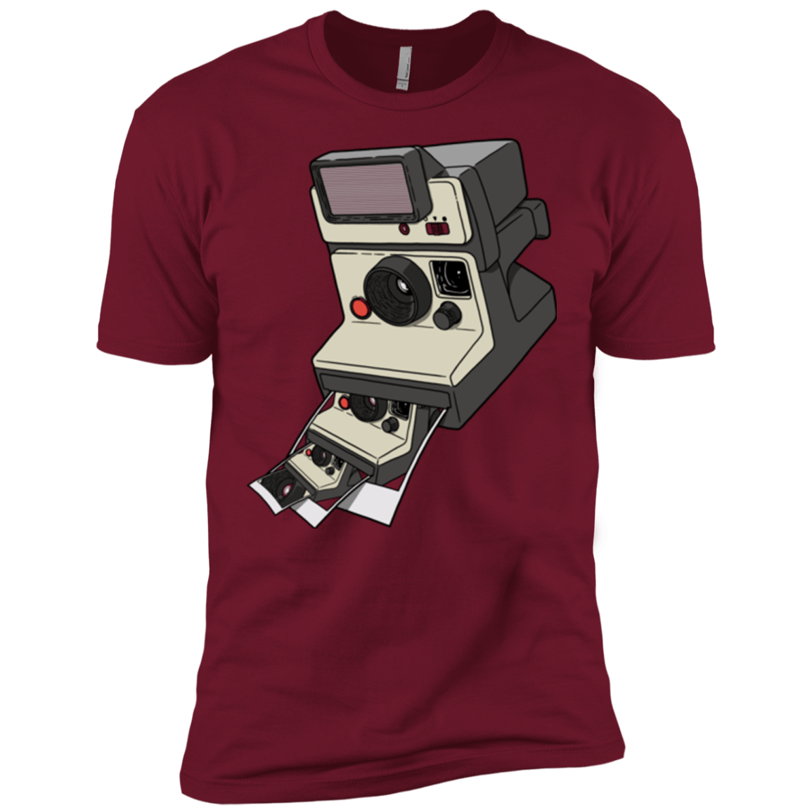 T-Shirts Cardinal / X-Small Cam Ception Men's Premium T-Shirt