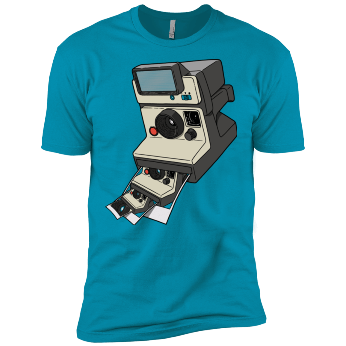 T-Shirts Turquoise / X-Small Cam Ception Men's Premium T-Shirt