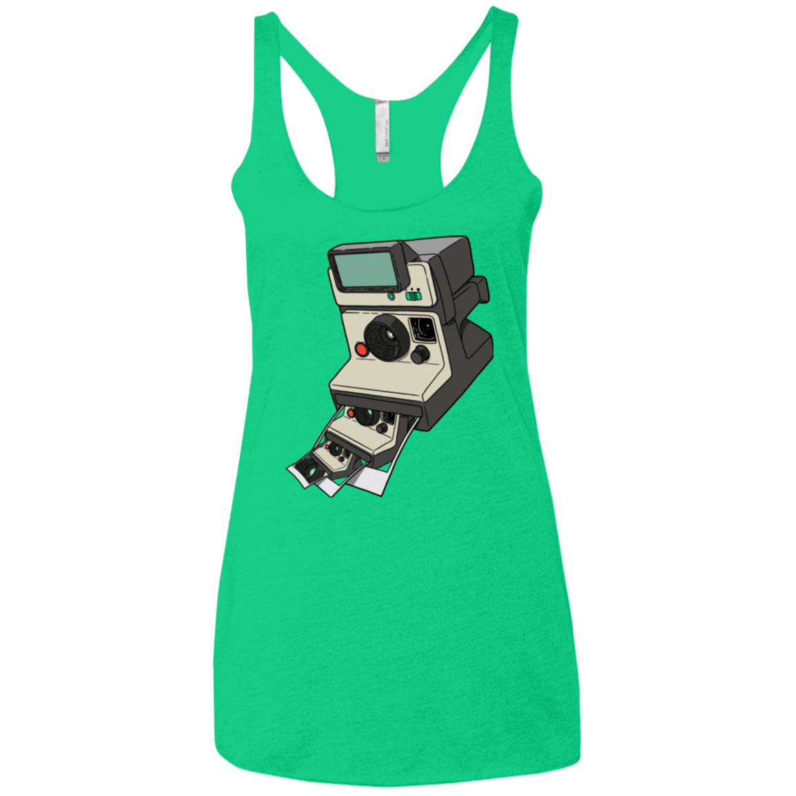 T-Shirts Envy / X-Small Cam Ception Women's Triblend Racerback Tank