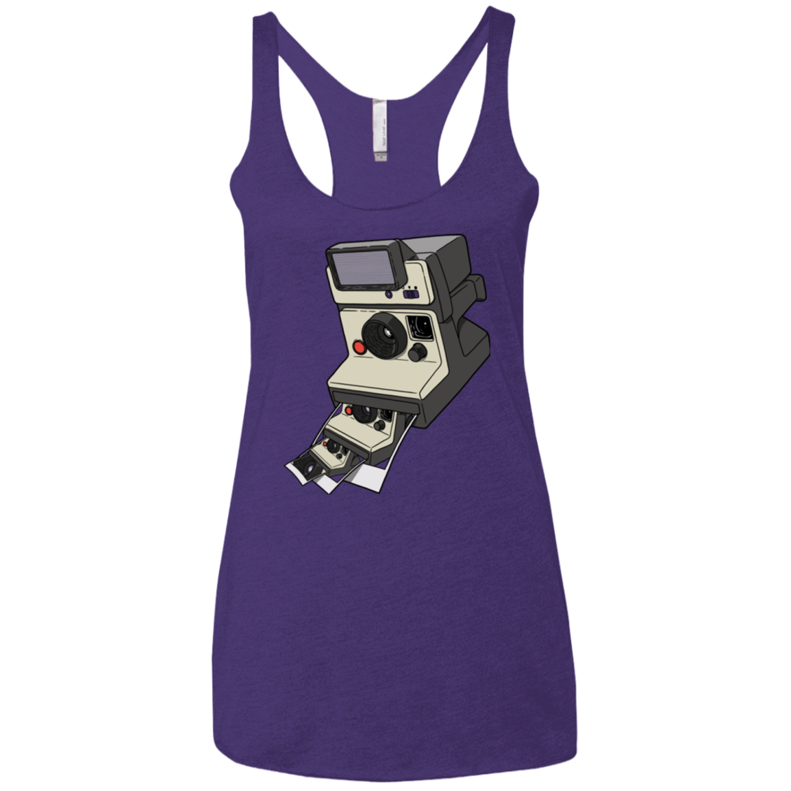T-Shirts Purple Rush / X-Small Cam Ception Women's Triblend Racerback Tank