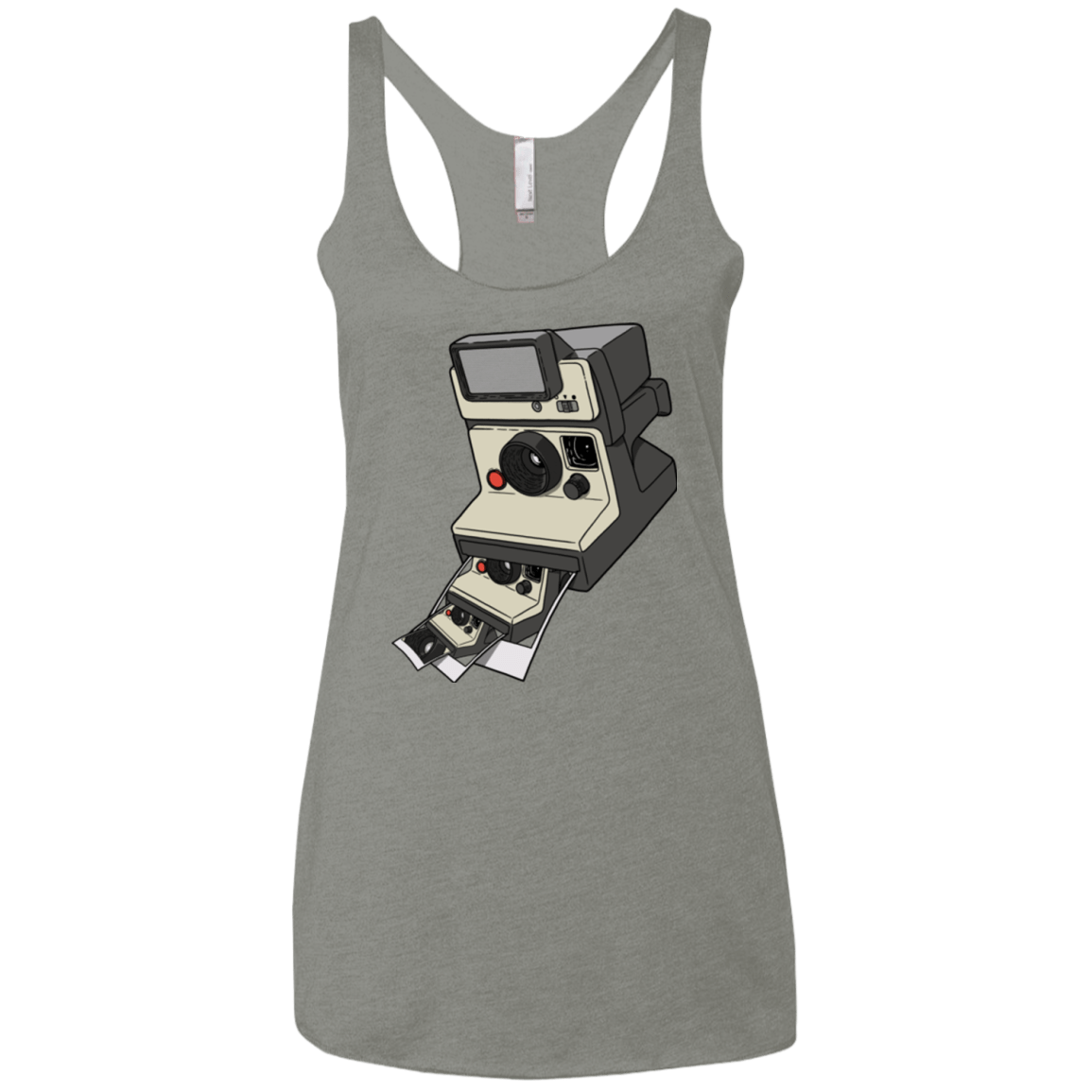 T-Shirts Venetian Grey / X-Small Cam Ception Women's Triblend Racerback Tank