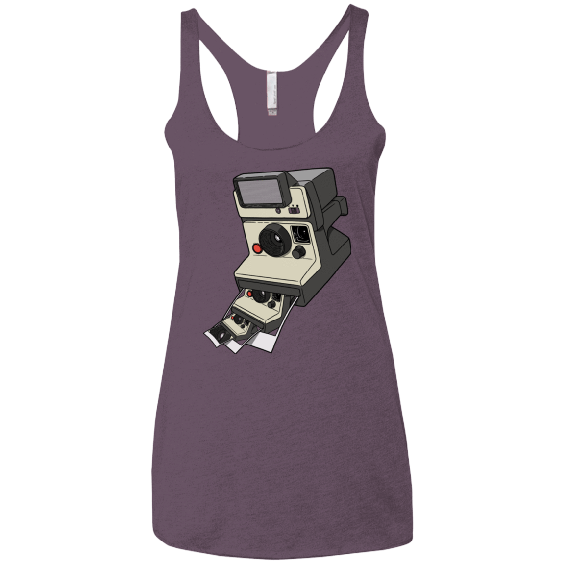 T-Shirts Vintage Purple / X-Small Cam Ception Women's Triblend Racerback Tank