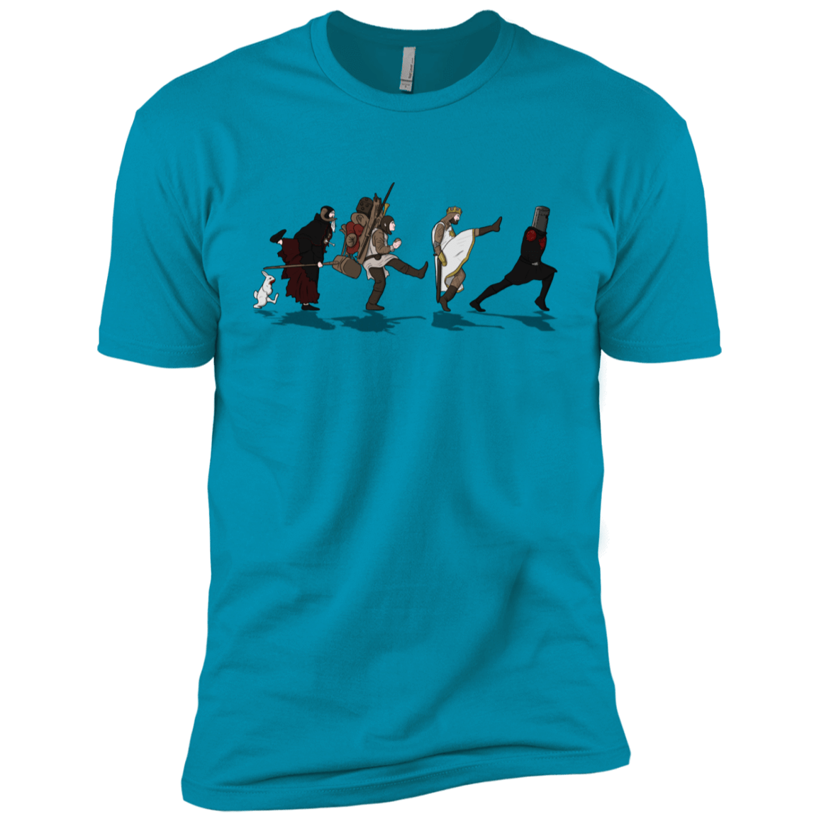 T-Shirts Turquoise / YXS Caminando Hacía El Grial Boys Premium T-Shirt