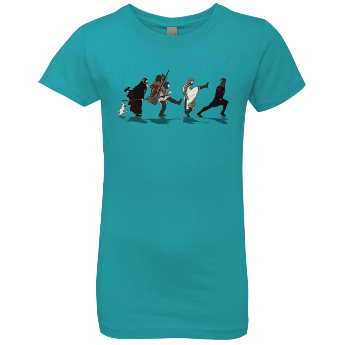 T-Shirts Tahiti Blue / YXS Caminando Hacía El Grial Girls Premium T-Shirt