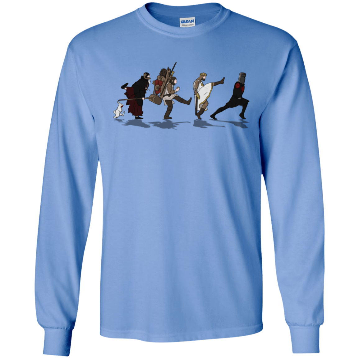 T-Shirts Carolina Blue / S Caminando Hacía El Grial Men's Long Sleeve T-Shirt