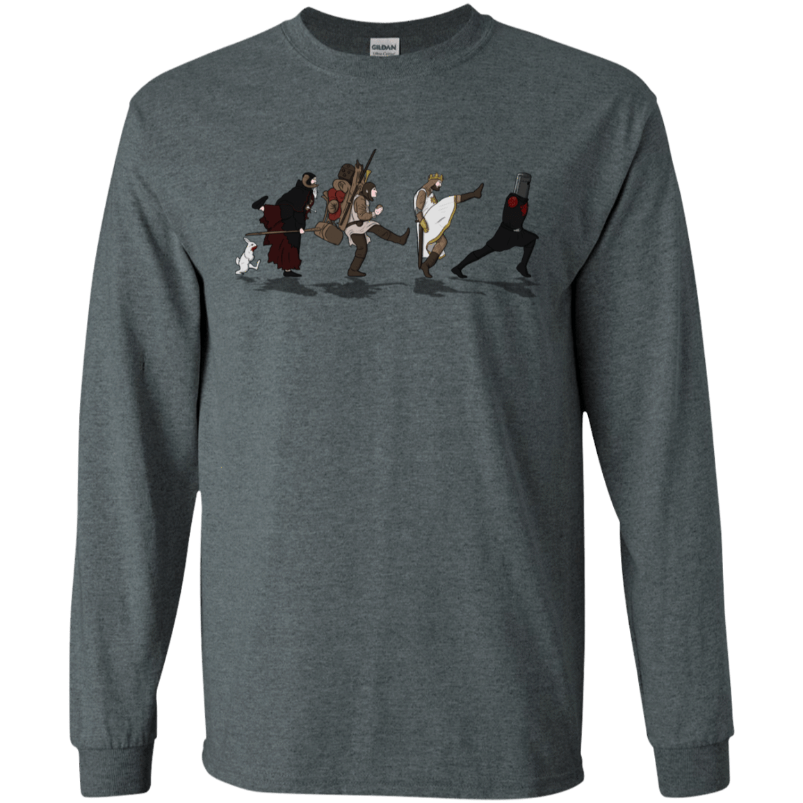 T-Shirts Dark Heather / S Caminando Hacía El Grial Men's Long Sleeve T-Shirt