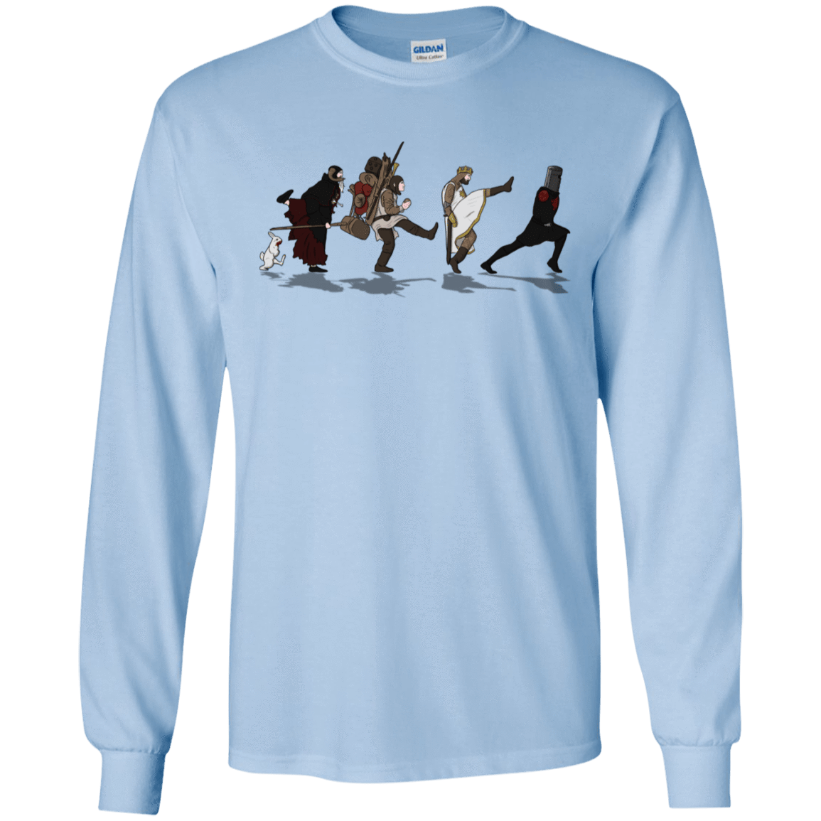 T-Shirts Light Blue / S Caminando Hacía El Grial Men's Long Sleeve T-Shirt