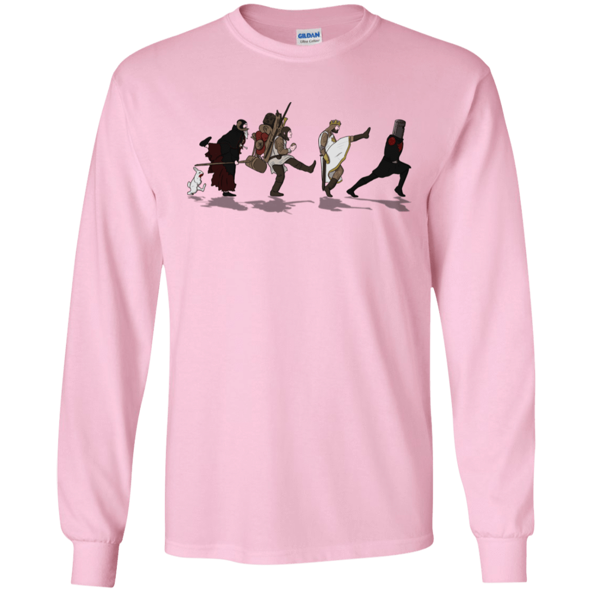 T-Shirts Light Pink / S Caminando Hacía El Grial Men's Long Sleeve T-Shirt