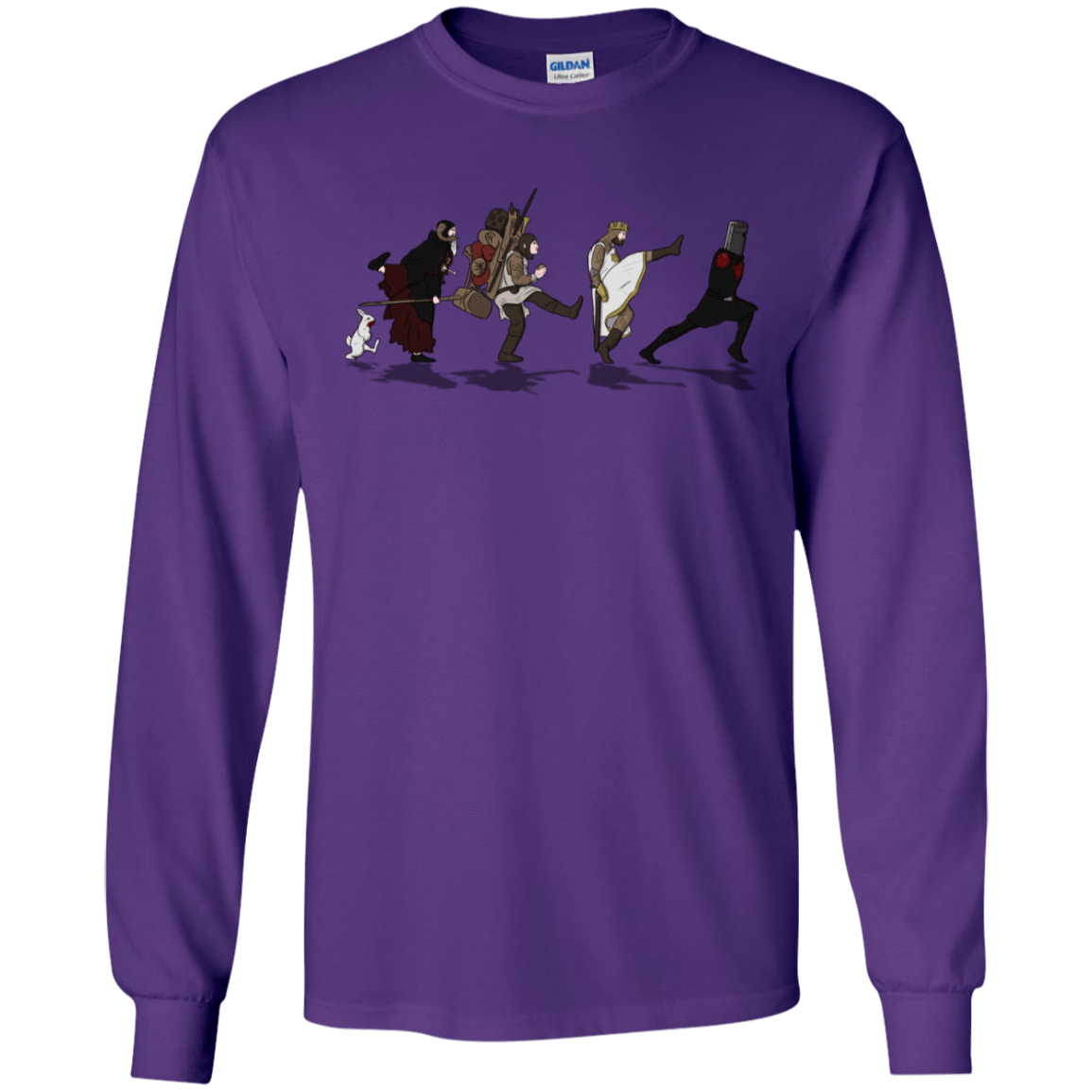 T-Shirts Purple / S Caminando Hacía El Grial Men's Long Sleeve T-Shirt
